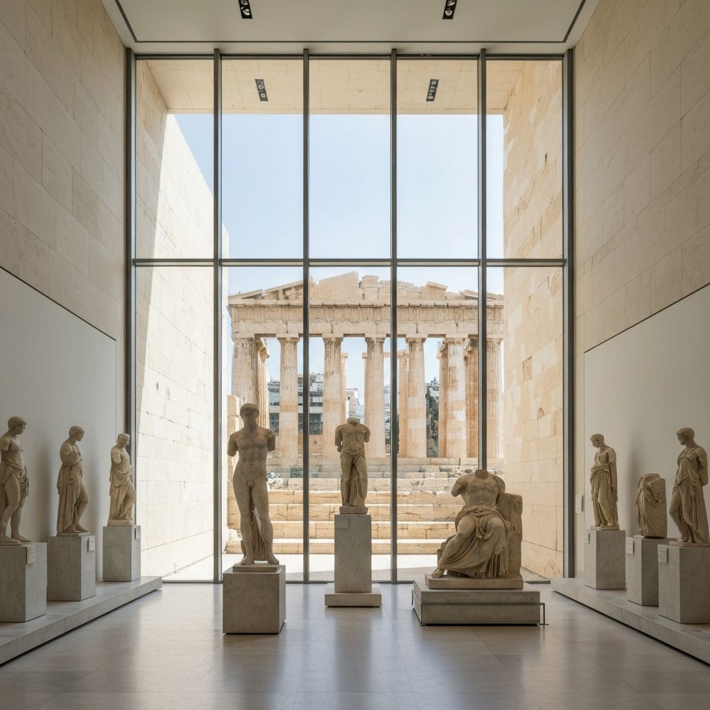 The Acropolis Museum in Athens
